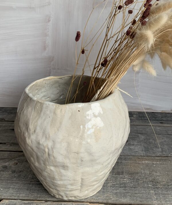 handopbouw vaas